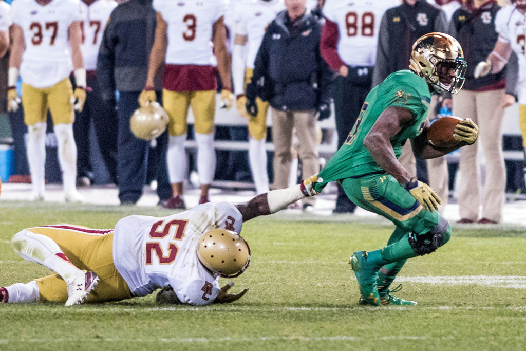 Notre Dame 19, Boston College 16
