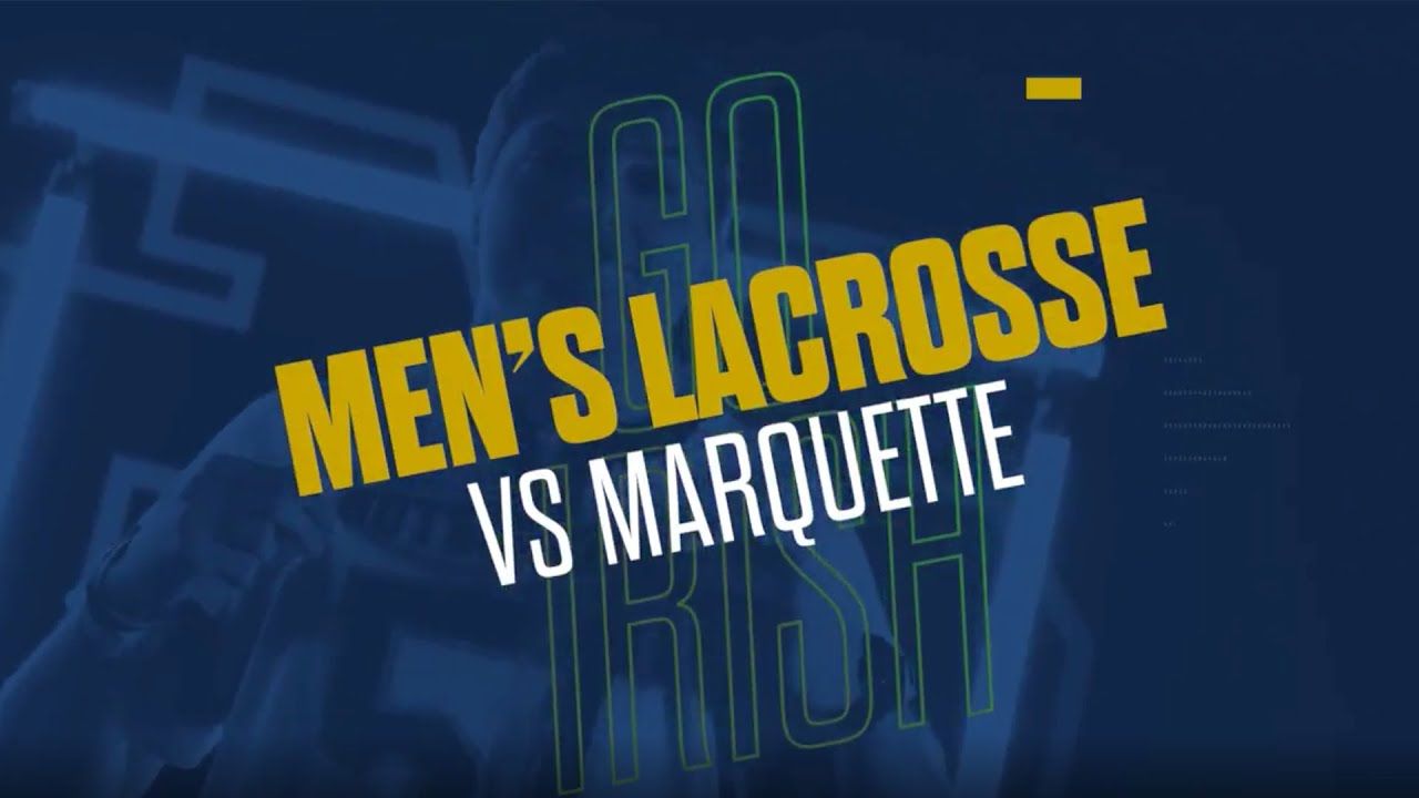 @NDlacrosse | Highlights at Marquette (2019)