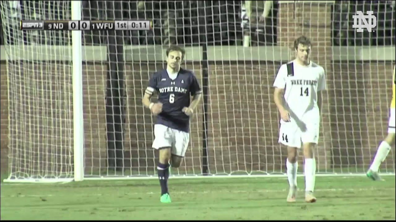 Notre Dame vs Wake Forest Men's Soccer ACC Semifinal Highlights