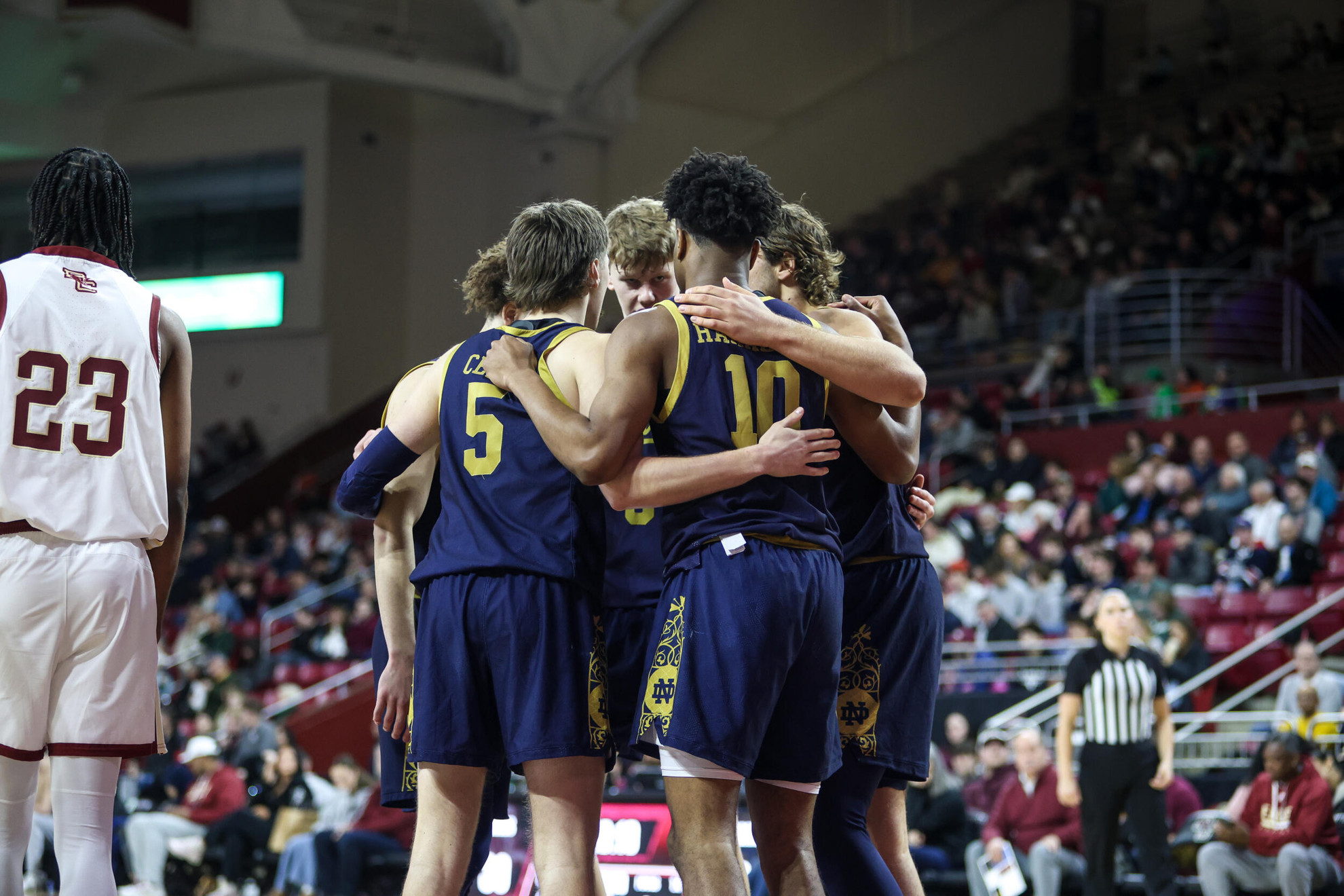 Irish Season Ends With 69-77 Loss at Boston College Irish Season Ends With 69-77 Loss at Boston College