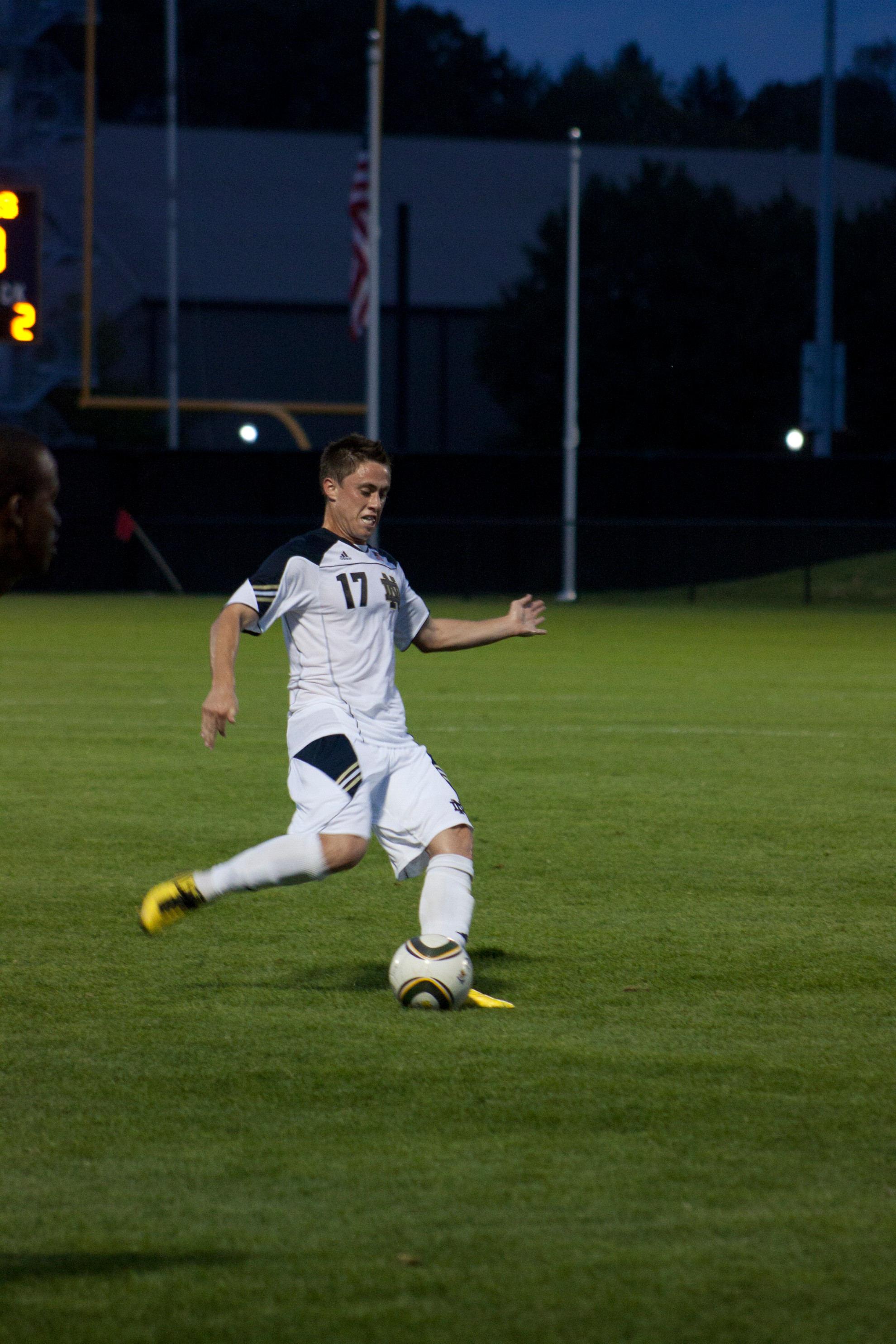 Fighting Irish Topped By No. 2 Louisville, 2-0 Brendan King had a team-high two shots on goal.