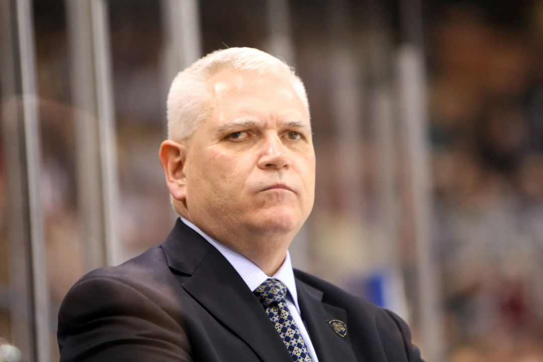 Notre Dame head coach Jeff Jackson is one of eight finalists for the Spencer Penrose Award given to college hockey's national coach of the year.