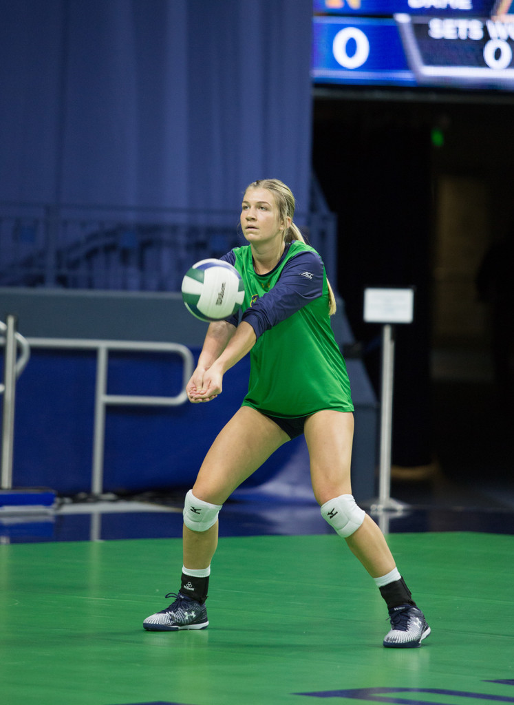 Notre Dame Volleyball vs. No. 8 UNC