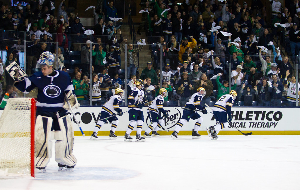 No. 1 Notre Dame Hockey vs. Penn State, Big Ten Tournament Semifinal