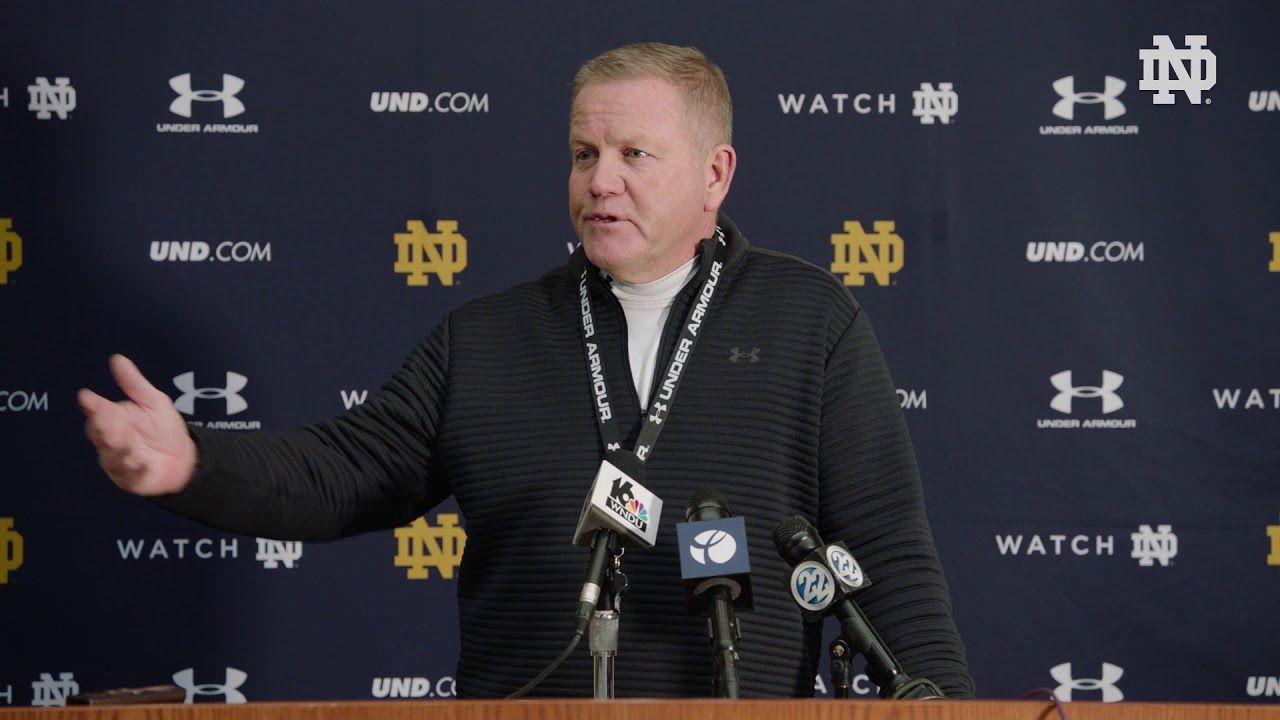 @NDFootball Coach Kelly Press Conference | Citrus Bowl