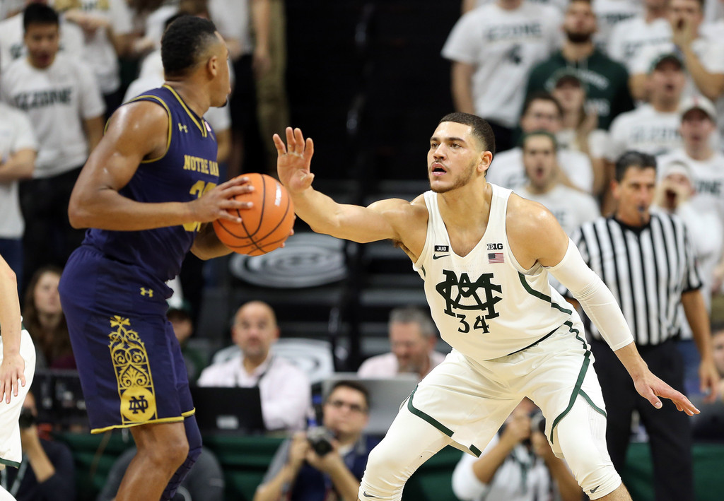 ND Men's Basketball at Michigan State (USATSI)