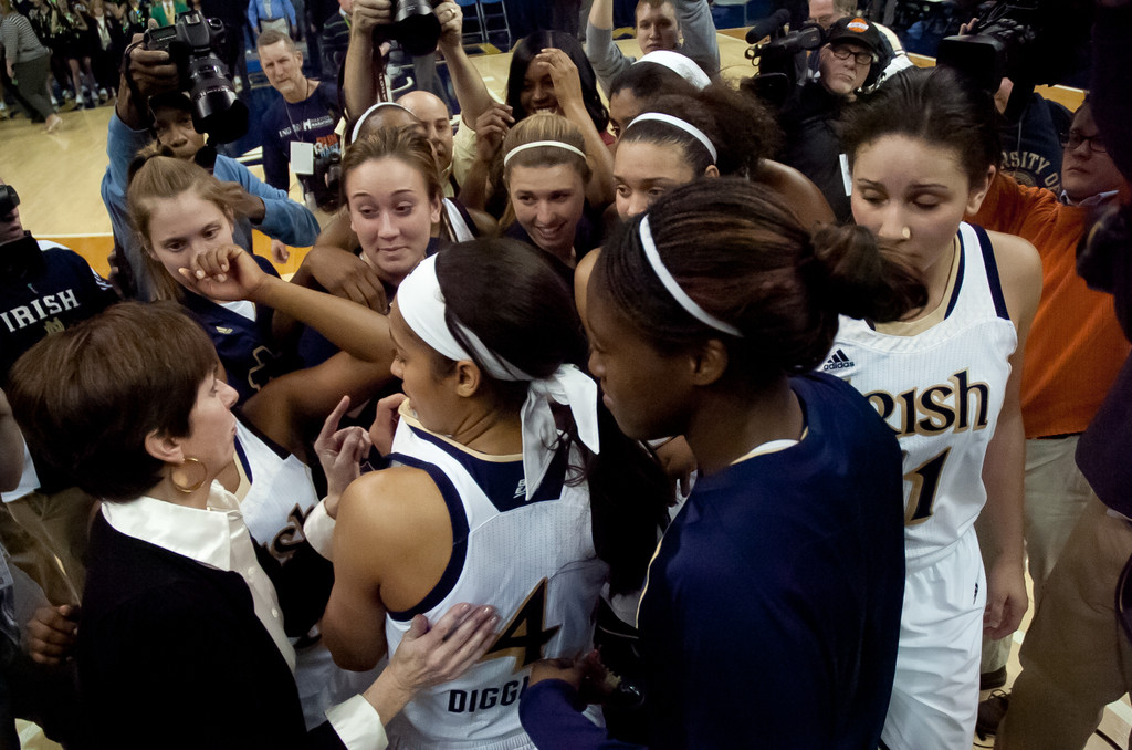 03-04-2013 Notre Dame Women's Basketball vs Connecticut