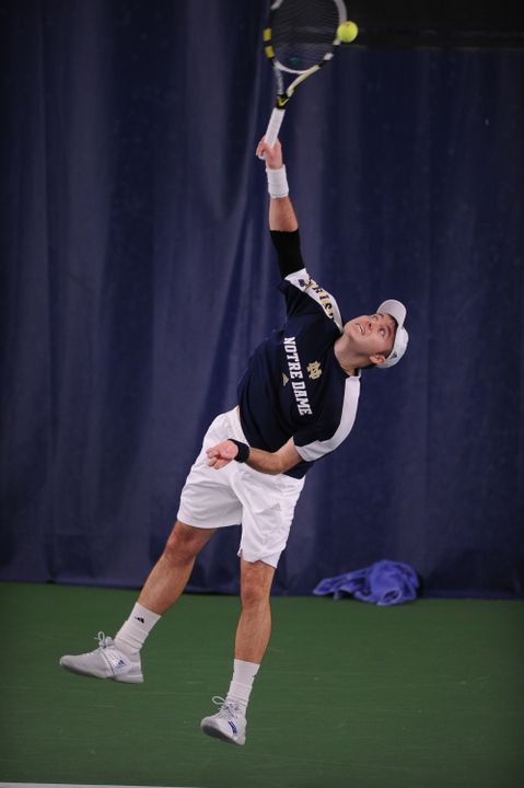 Junior Billy Pecor clinched the win over No. 47 Louisville Saturday with a three-set win at four singles.