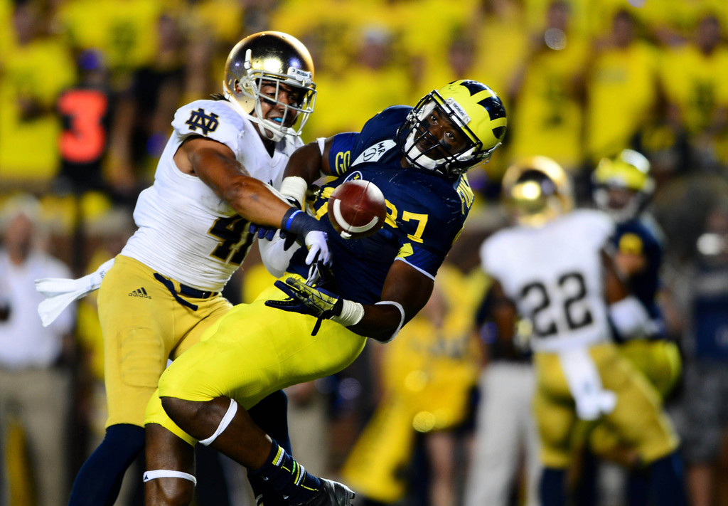 Notre Dame at Michigan (USATSI)