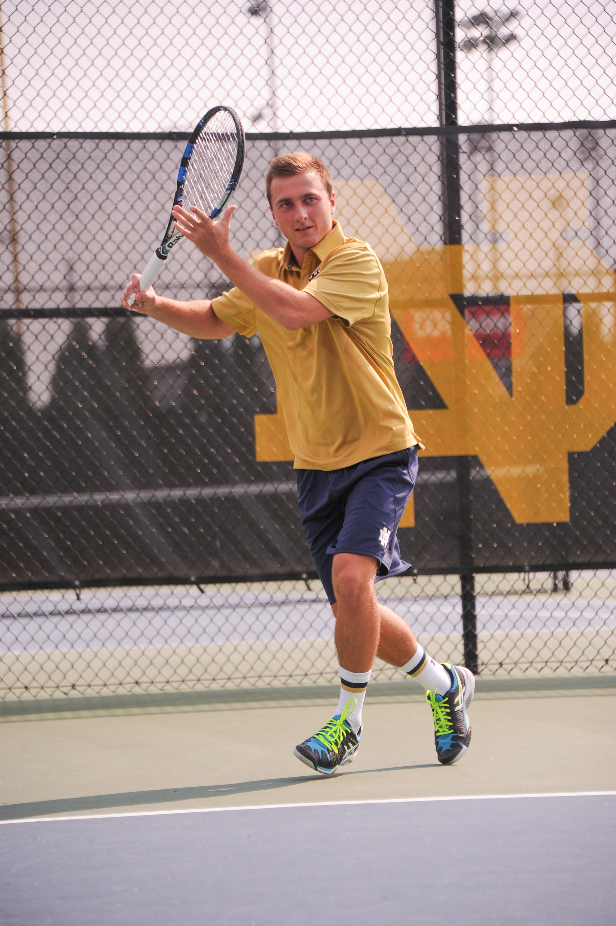 Irish Impressing Through Early Rounds At ITA Midwest Regional Junior Eddy Covalschi