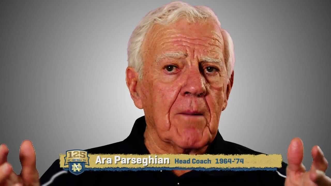 The Genius Of Ara - 125 Years of Notre Dame Football - Moment #062