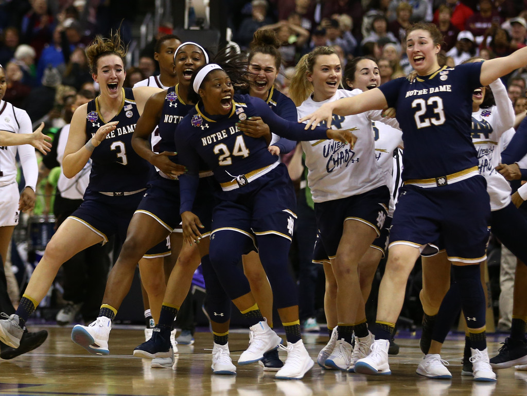 NCAA National Championship: ND WBB 61, Mississippi State 58 (USATSI)