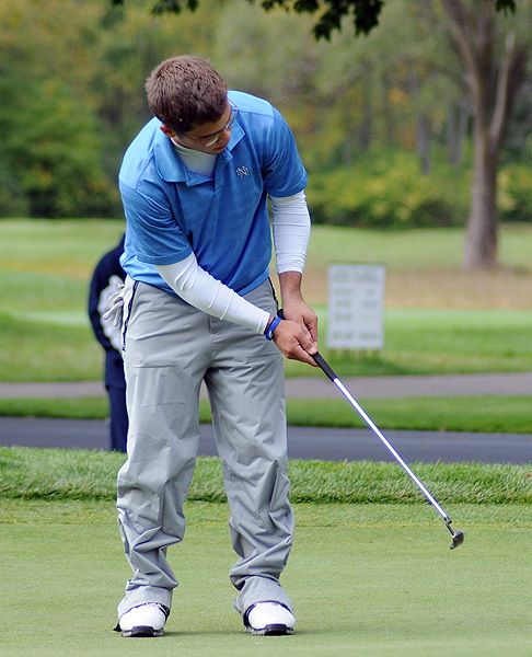 Max Scodro is tied for 18th entering the final round of play.