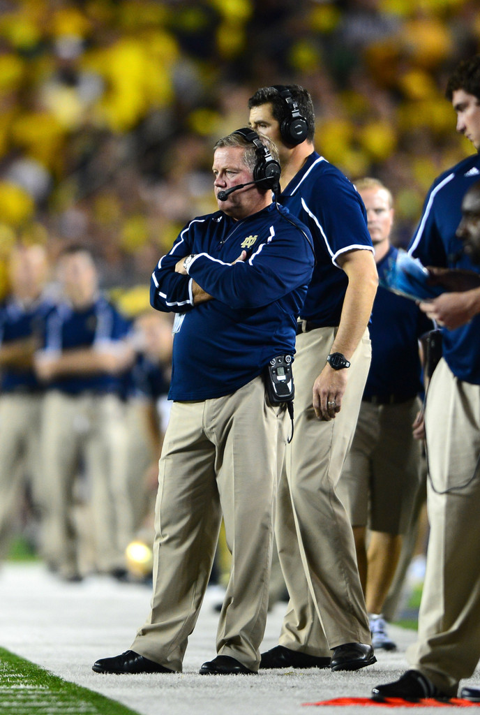 Notre Dame at Michigan (USATSI)