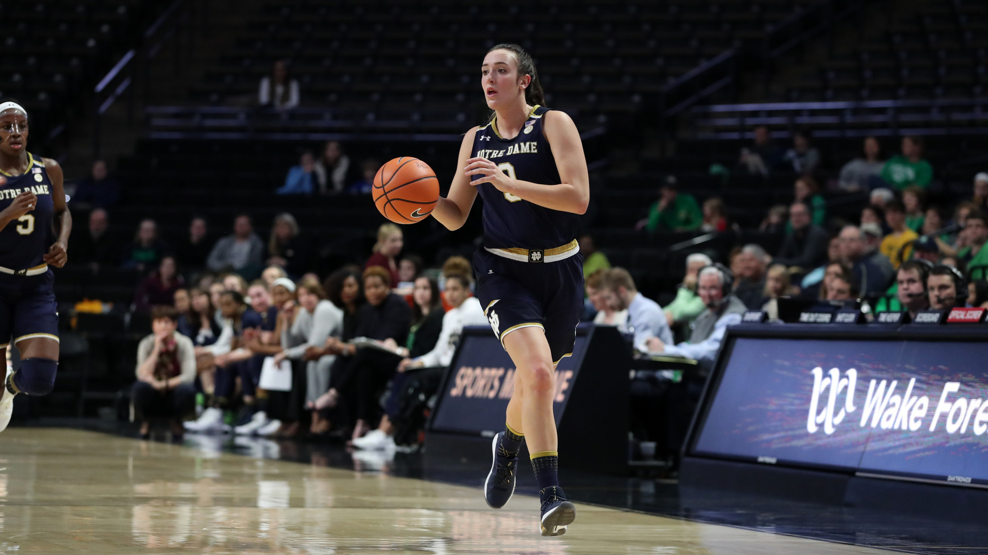 No. 2 Irish Whisk Past Wake Forest, 96-73 No. 2 Irish Whisk Past Wake Forest, 96-73