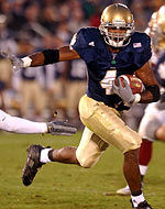 Getting To Know… Ryan Grant lists his toughest class at Notre Dame as statistics.