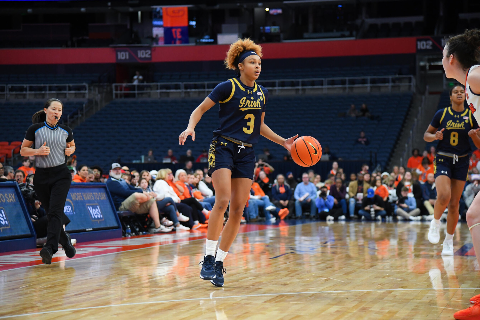 Hidalgo Reaches 1000 Points in Record Time, Irish Beat Cuse, 93-62 Hidalgo Reaches 1000 Points in Record Time, Irish Beat Cuse, 93-62