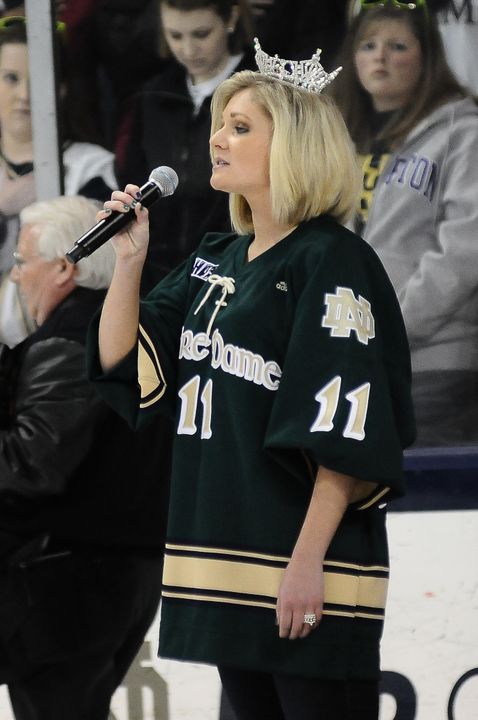 Notre Dame Hockey vs Michigan State on February 25th, 2012