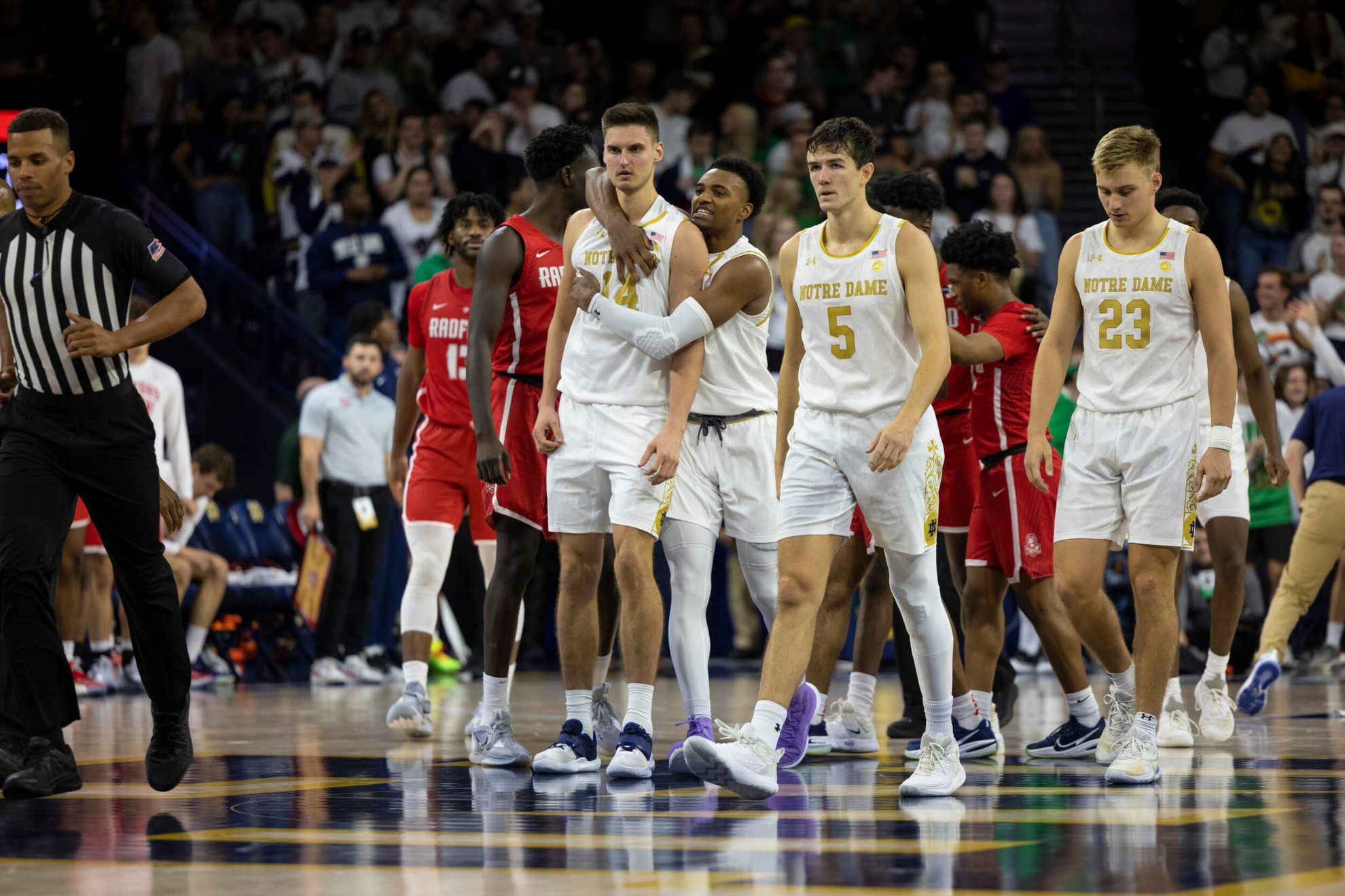 (RV) Irish Battle Back in 79-76 Thriller over Radford (RV) Irish Battle Back in 79-76 Thriller over Radford