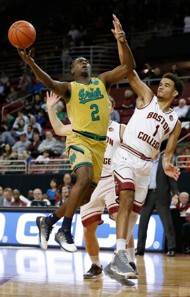 Notre Dame 84, Boston College 76