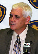 Jeff Jackson Press Conference Quotes New Irish head coach Jeff Jackson's 2005-06 Notre Dame hockey team was picked ninth by the coaches and the media in the league's preseason poll announced at CCHA Media Day on Sept. 27.