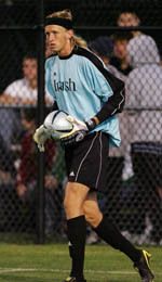 Chris Cahill made three saves against Wake Forest on Saturday night.