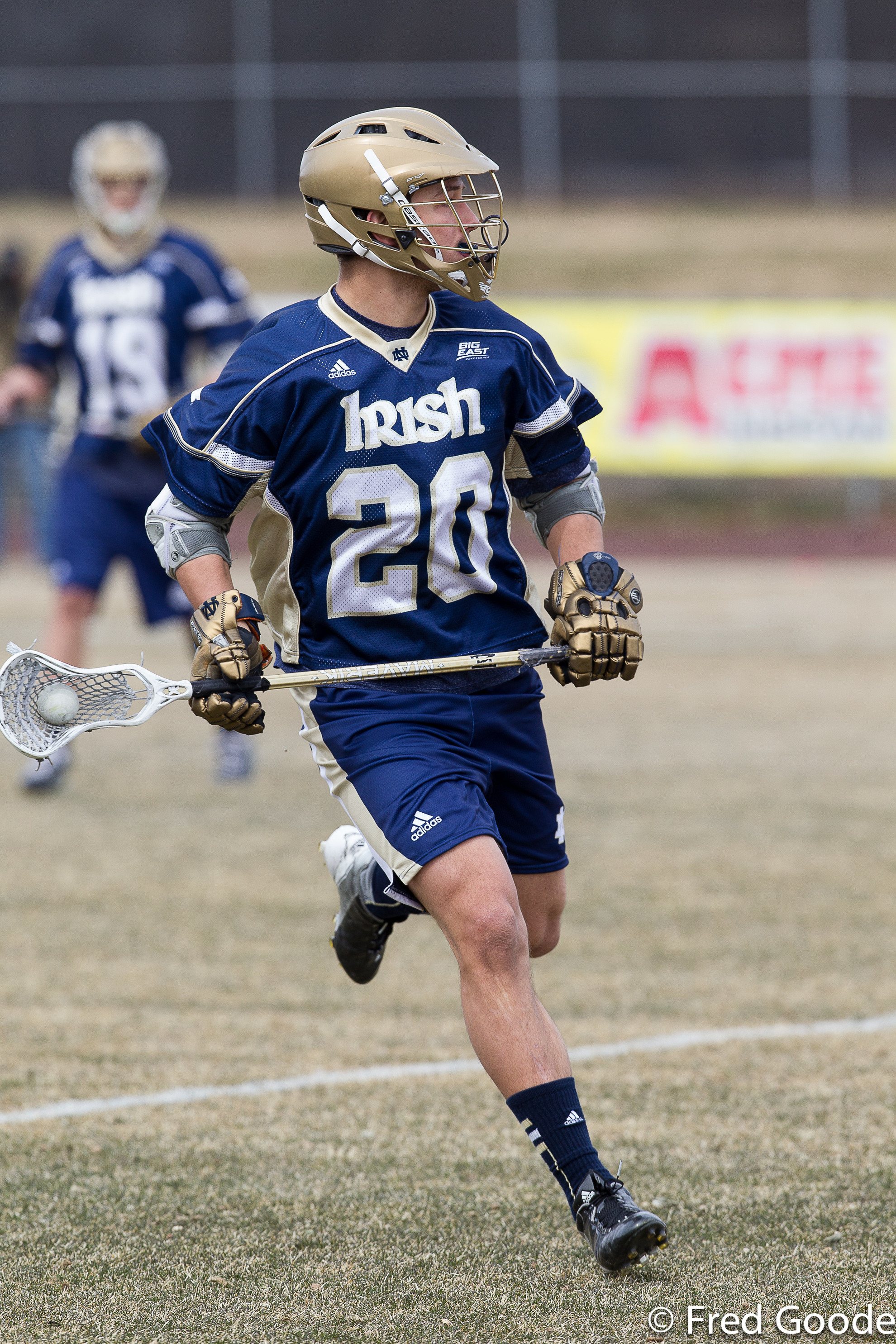 #5 Fighting Irish To Face #3 Syracuse In BIG EAST Semifinals Sophomore Nick Ossello has a .505 faceoff winning percentage this season.