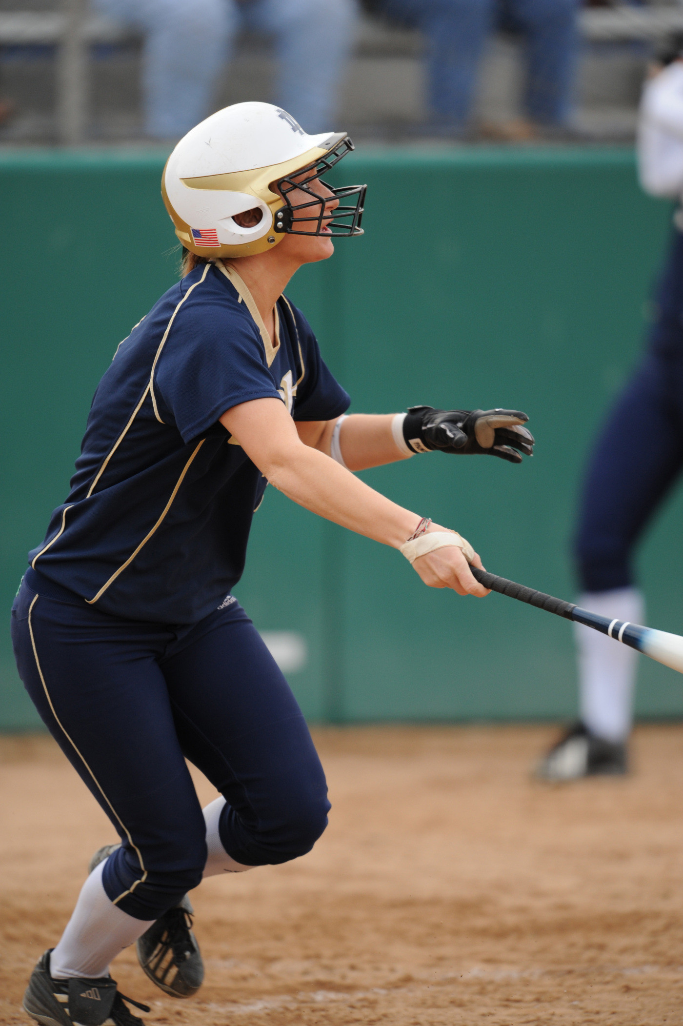 Notre Dame Announces 2009 Softball Schedule Sophomore Sadie Pitzenberger is one of 14 returning monogram winners on the 2009 Notre Dame softball team.