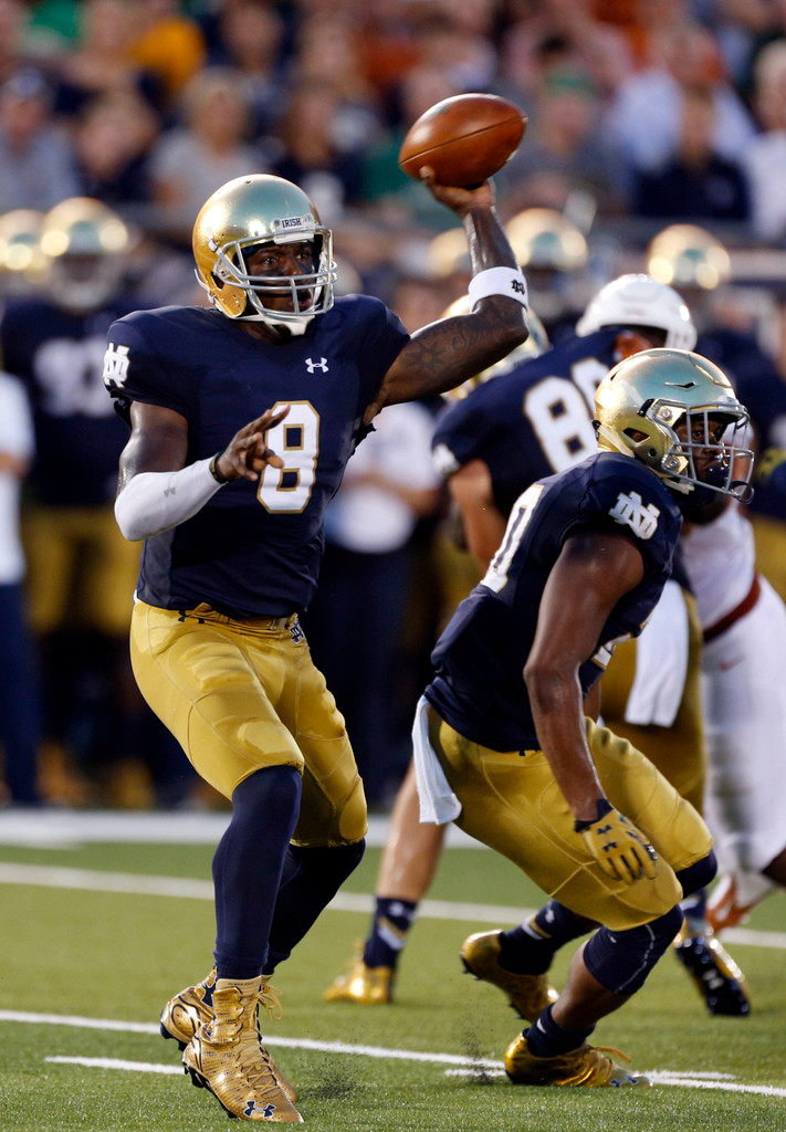 Notre Dame 38,  Texas 3