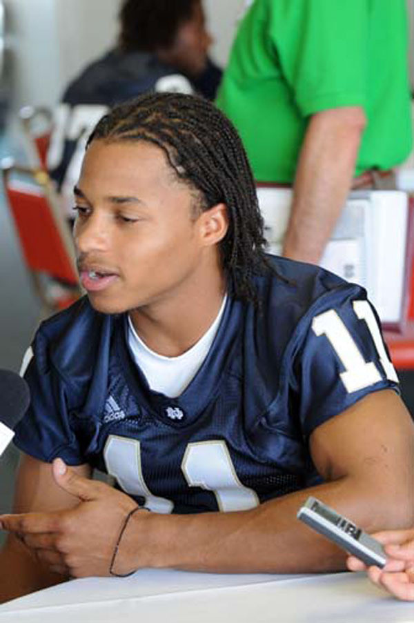 Jimmy Clausen/David Grimes Press Conference Transcript (Sept. 24) Senior wide receiver/co-captain David Grimes says he's 100-percent healthy and ready to go for Saturday's game vs. Purdue at Notre Dame Stadium (3:43 p.m. ET, NBC).