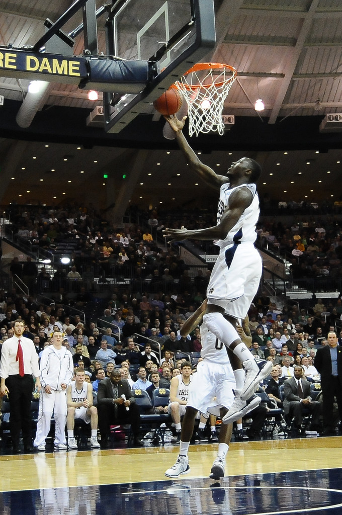 Notre Dame Men's Basketball vs West Virginia on February 22nd, 2011