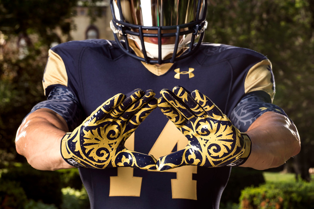 2014 Notre Dame Football Uniforms by Under Armour