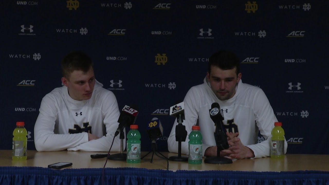 @NDMBB | Player Post-Game Press Conference vs. NC State (2019)