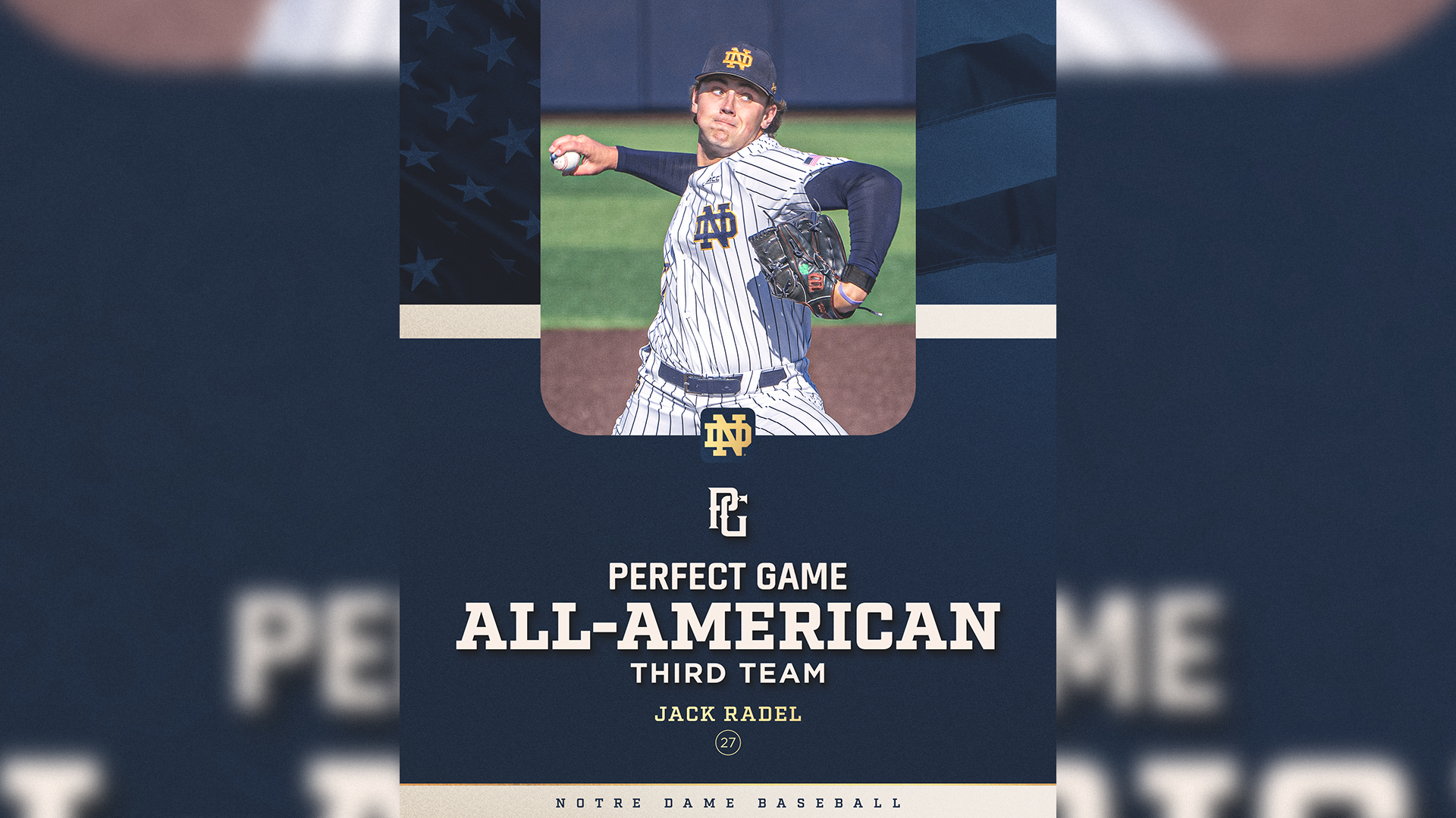 Radel Earns All-American Honor from Perfect Game Radel Earns All-American Honor from Perfect Game