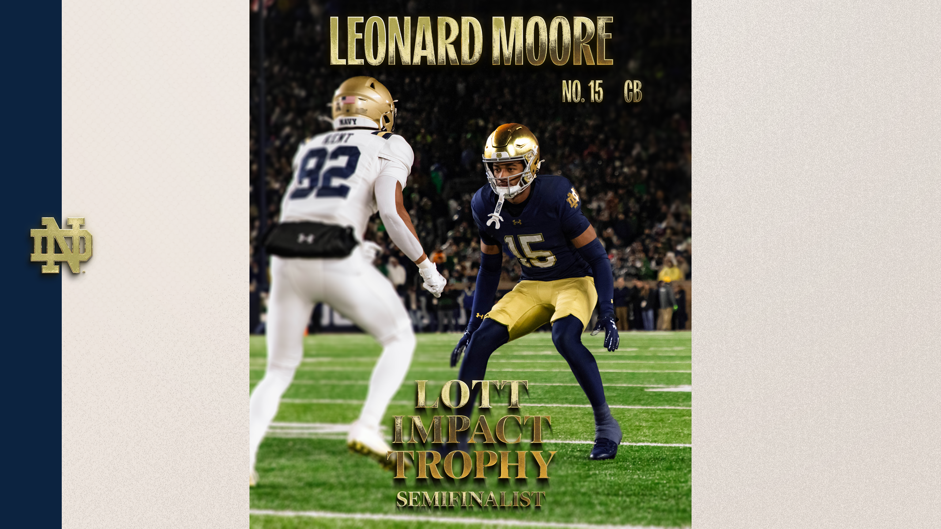 Moore Named Semifinalist for Lott IMPACT Trophy Moore Named Semifinalist for Lott IMPACT Trophy