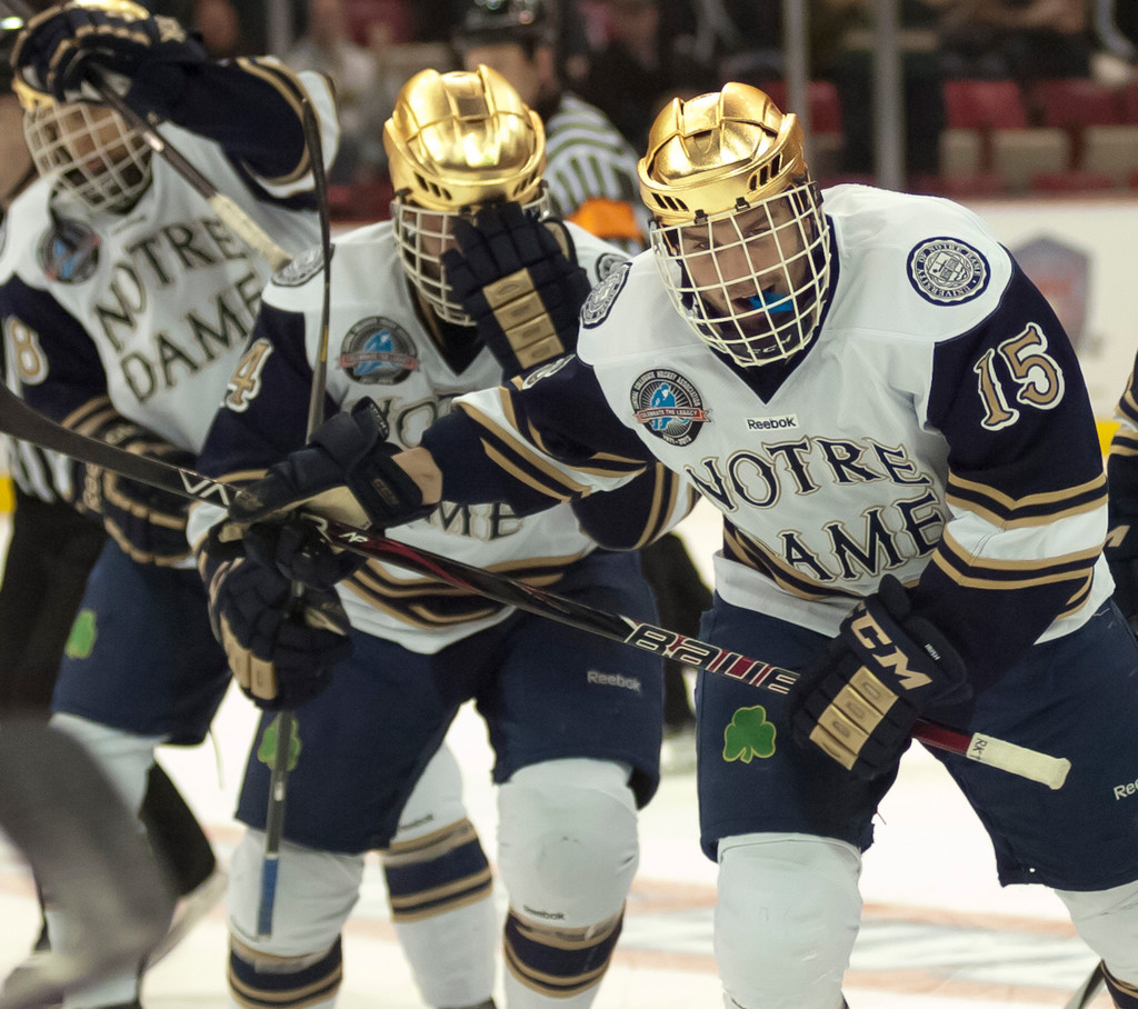 Notre Dame Men's Ice Hockey v Ohio State on 03-23-2013
