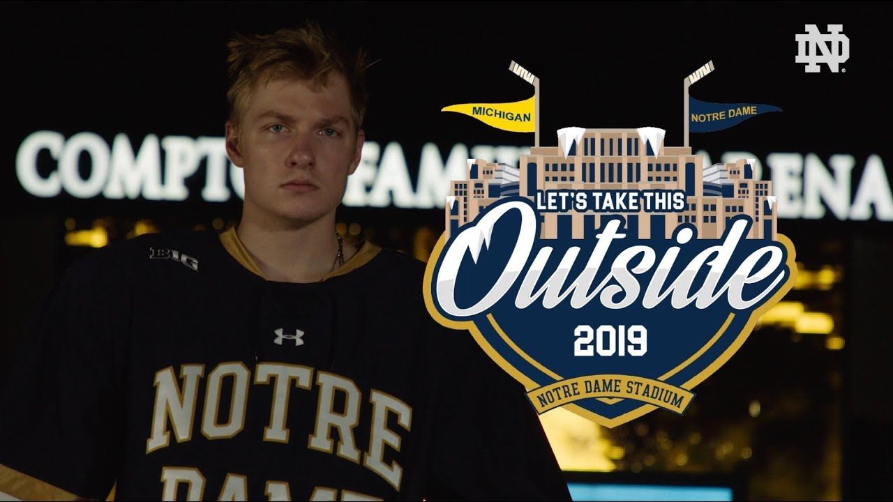 @NDHockey | Let's Take This Outside: Outdoor Game Announcement (2018)