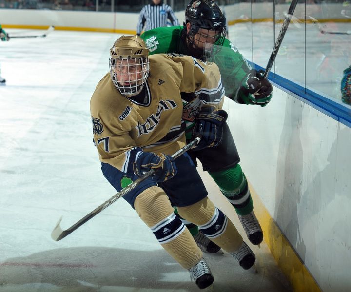 Junior right wing Billy Maday was the most valuable player of the 2010 Shillelagh Tournament as he had three goals in a win over Colgate and a tie with North Dakota.