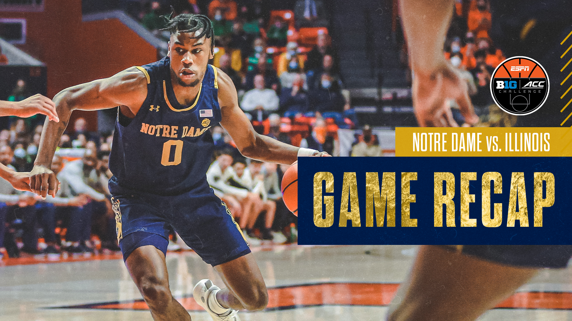 Irish Fall In ACC/Big Ten Battle 82-72 At Illinois Irish Fall In ACC/Big Ten Battle 82-72 At Illinois