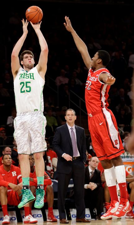 Tom Knight is one of four returning starters on the Irish roster in 2013-14.