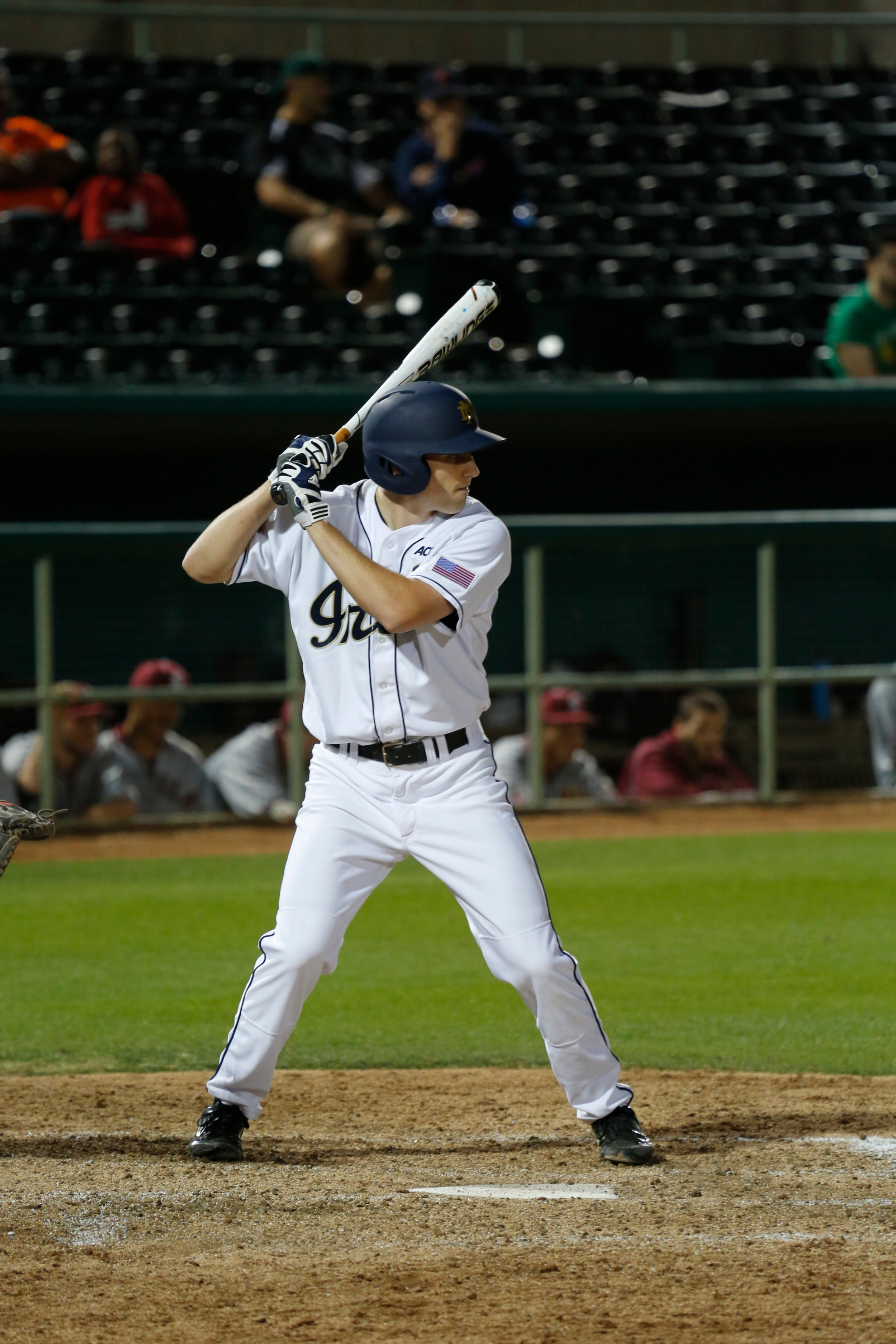 Irish Score Two In The Ninth To Earn 4-3 Road Win Over Toledo Sophomore SS Lane Richards had the first of two clutch Irish RBI in the top of the ninth inning to lead Notre Dame to a 4-3 road win over Toledo Wednesday night.