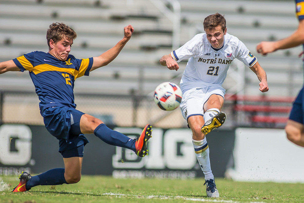 Historic Start Sparks #4 Irish To Dominant 5-0 Win Over #22 Cal Thomas Ueland scored his first two goals of 2016 during a 5-0 shutout of No. 22 California on Sunday in Bloomington