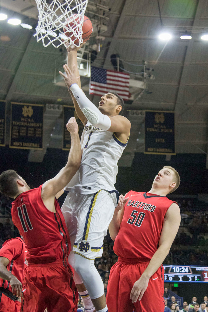 No. 14 Notre Dame vs. Hartford