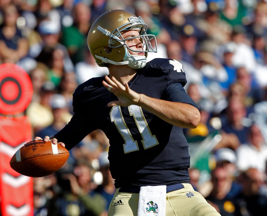 Irish Earn Resounding First Win, 31-13 Over #15 Spartans (AP)