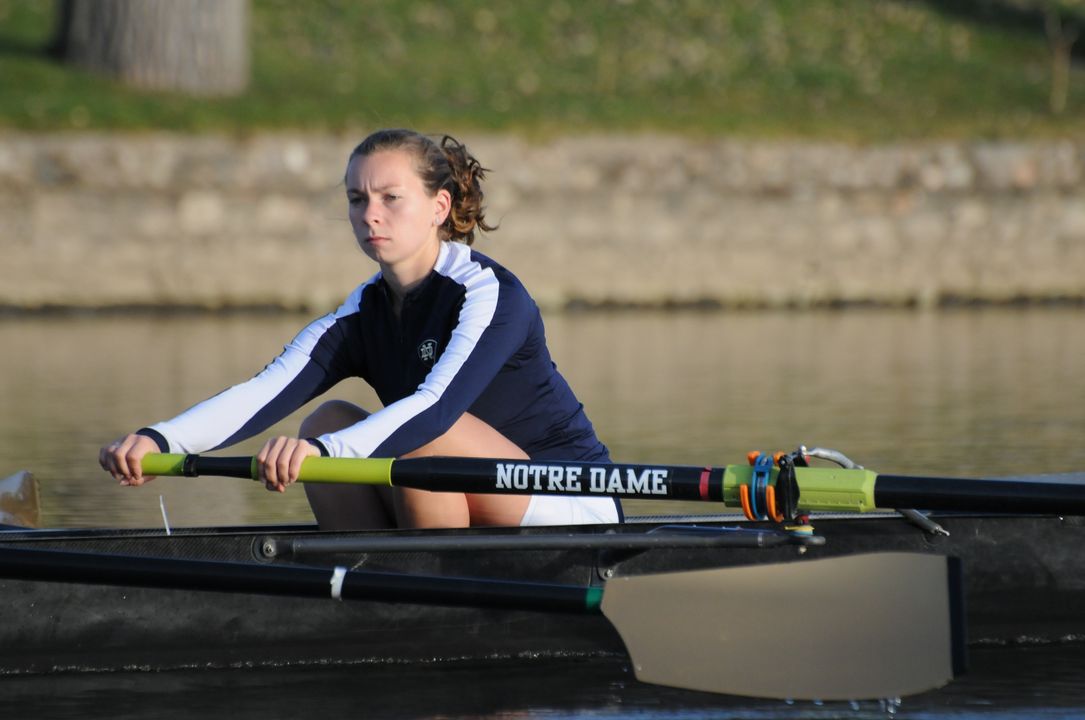 Senior Andrea Archer and the varsity four boat were one of five Irish boats to capture gold at the 2010 BIG EAST Championships