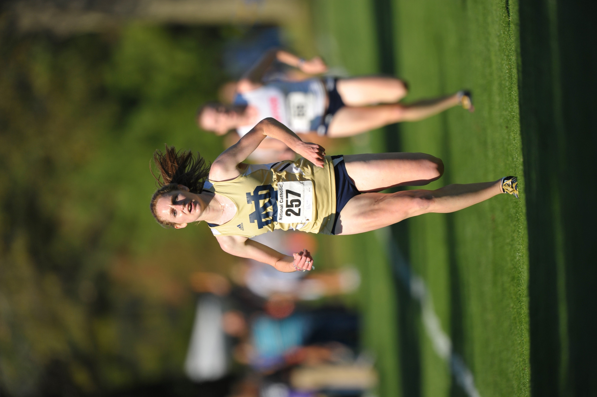 Irish Cross Country Off To Crusader Open; Both Squads Earn Preseason Rankings Junior Meg Ryan returns to the cross country course after missing the 2011 season with injury.
