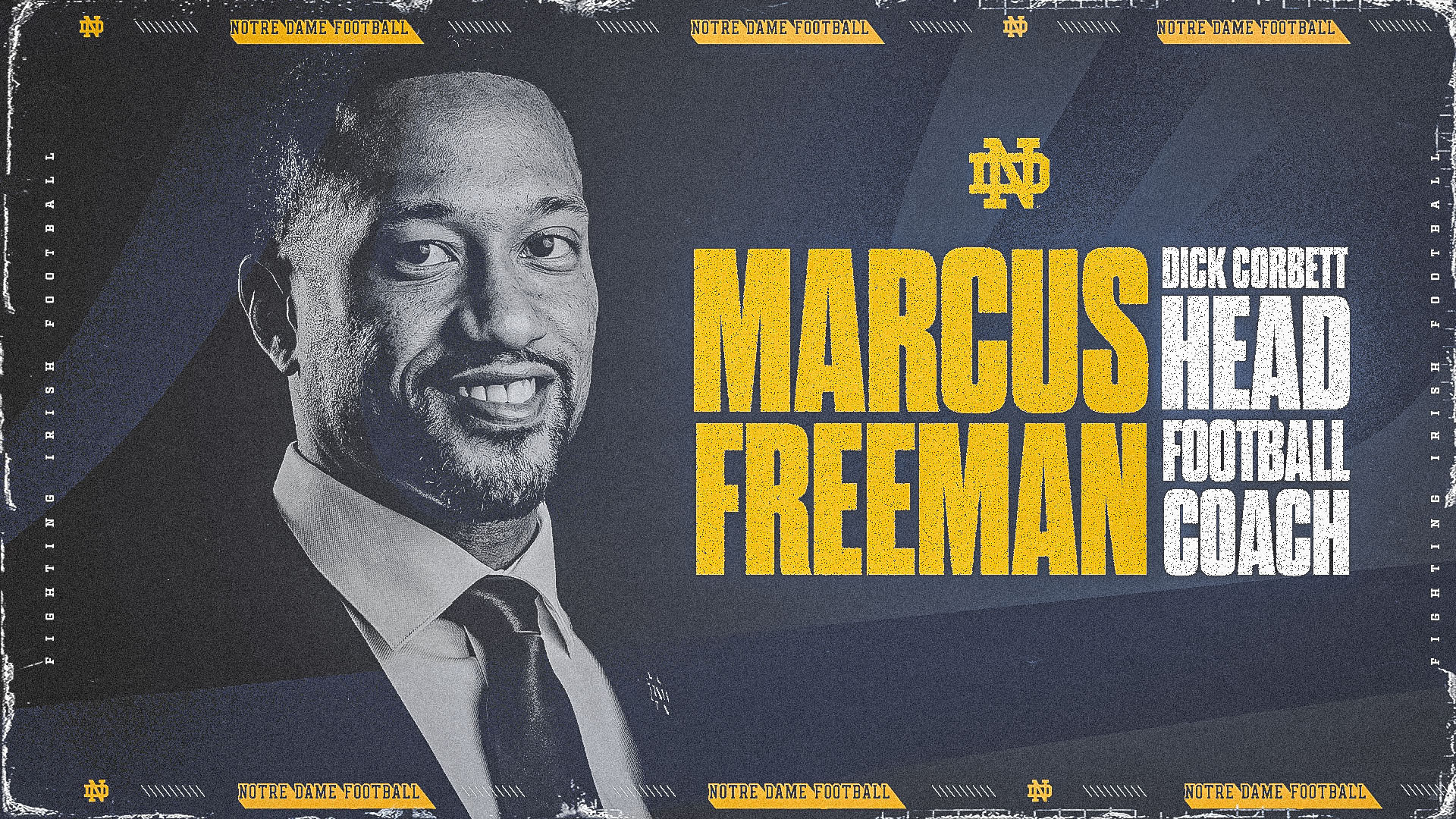 Marcus Freeman Named 30th Head Football Coach At Notre Dame Marcus Freeman Named 30th Head Football Coach At Notre Dame