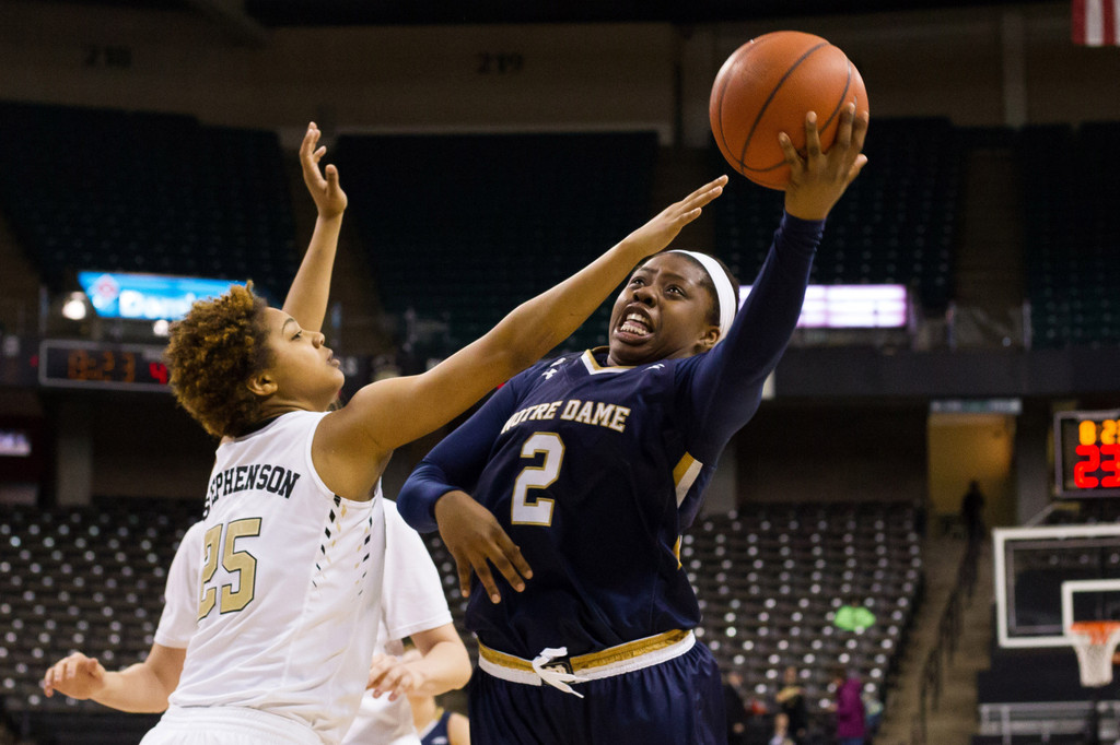 No. 2 Notre Dame, 86 vs. Wake Forest, 52