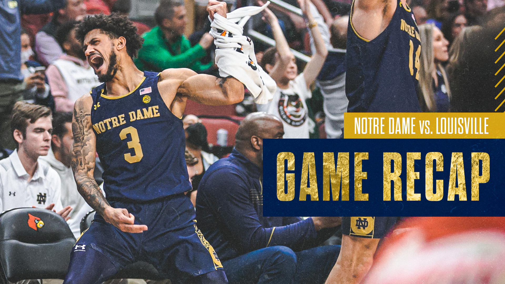 Irish Dominate Second Half At Louisville For Fifth ACC Win Irish Dominate Second Half At Louisville For Fifth ACC Win