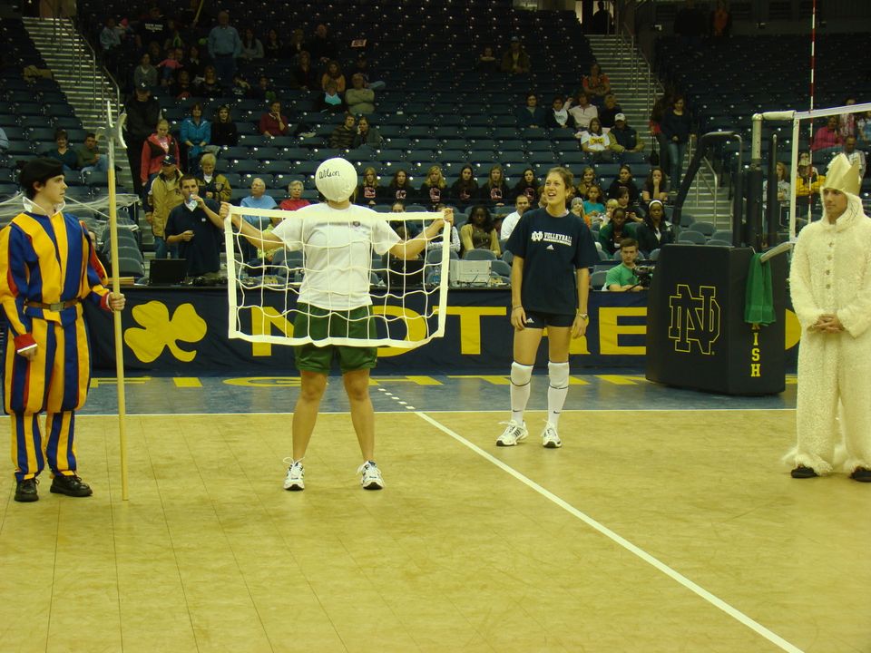 Notre Dame Volleyball vs. Seton Hall (October 31, 2009)
